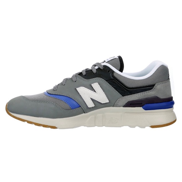 New Balance 997H CORDURA Space Grey/Royal Men's Suede Athletic Running Shoes - Picture 2 of 6